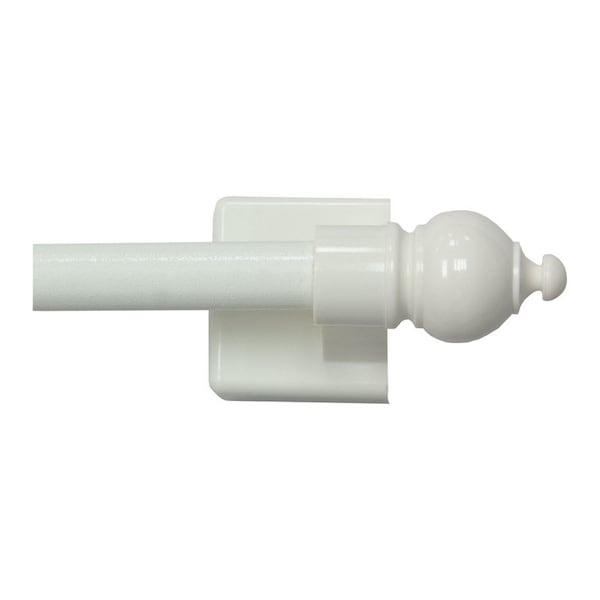 Kenney Mfg Kenney Enamel White Magnet Cafe Rod 16 in. L X 28 in. L KN40344 - main